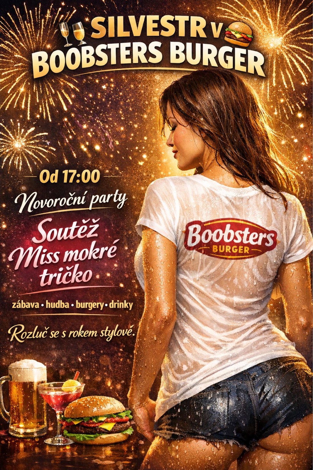 Silvestr party Boobster